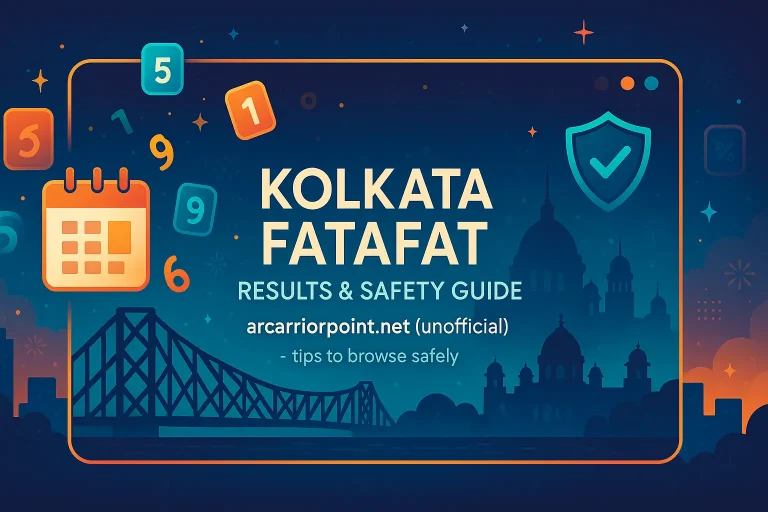 Kolkata Fatafat Arcarrierpoint.net: Fast-Track Your Board Exam Success with Reliable Study Updates in 2025 Kolkata Fatafat Arcarrierpoint.net