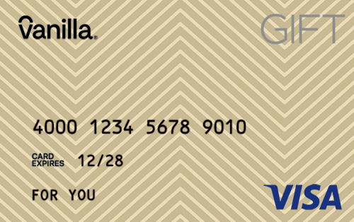 Vanilla Gift Card.