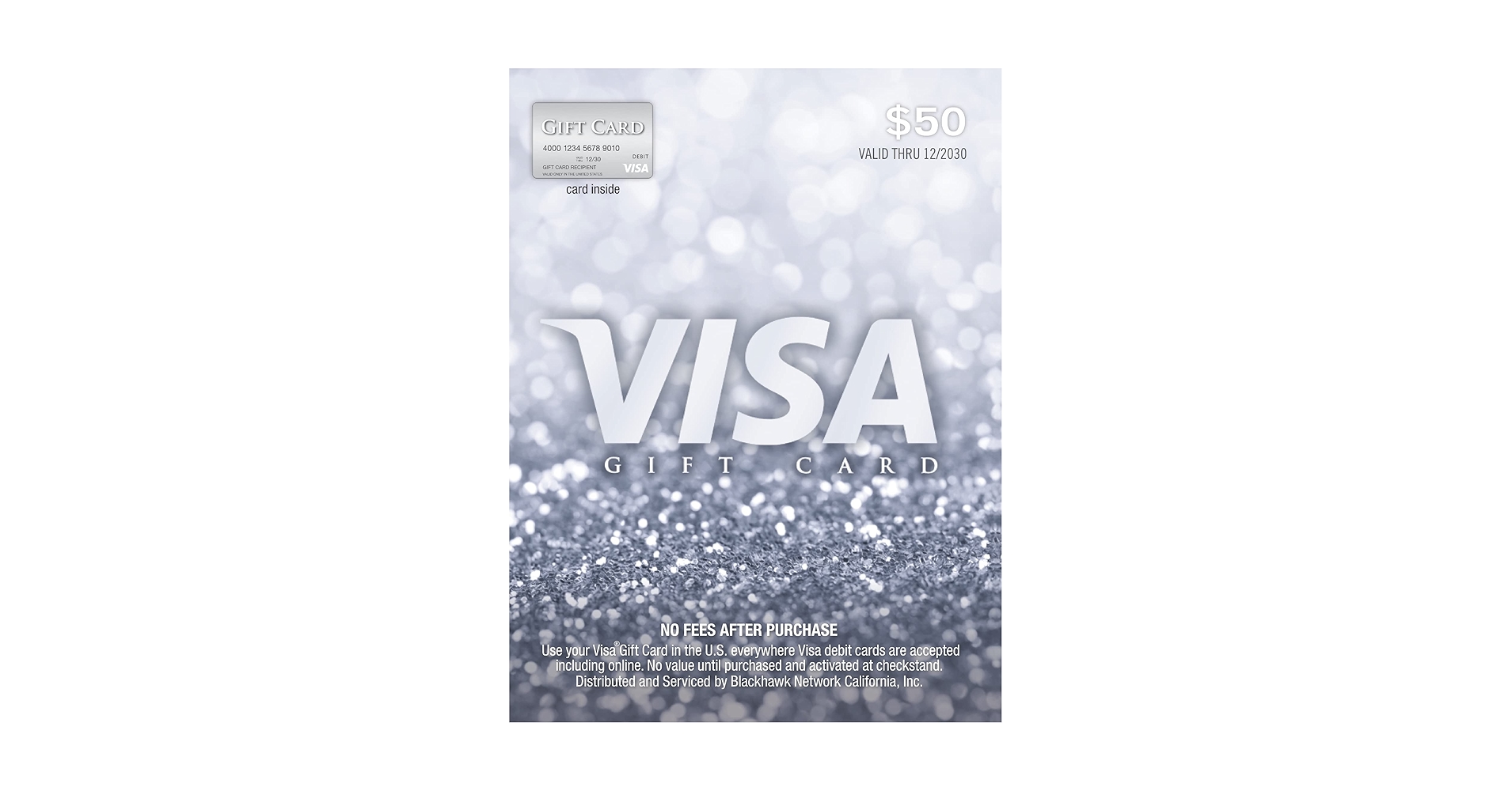 $50 Vanilla Visa Gift Card