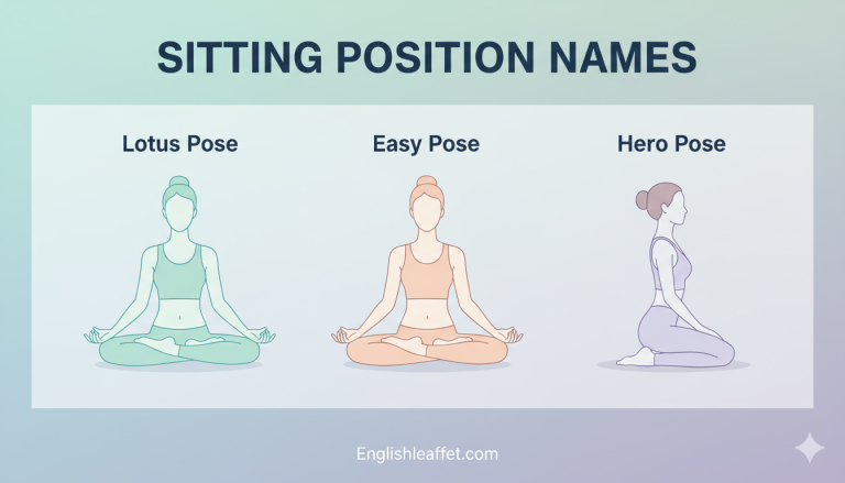 Sitting Position Names for Yoga & Everyday Life 2026