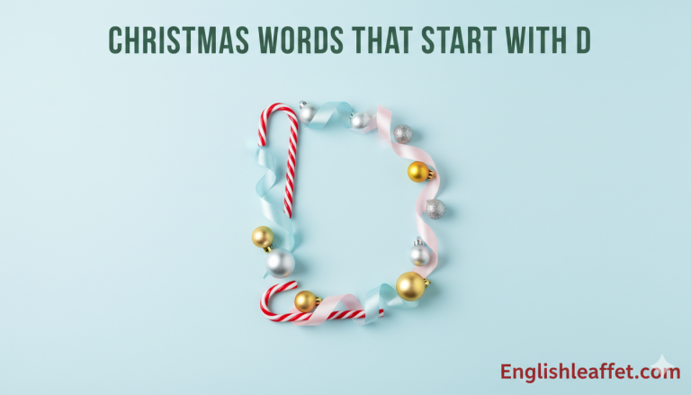 List of Christmas Words That Start With D You’ll Love 2026