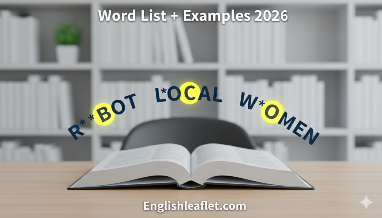 5 Letter Word With O in the Middle (Word List & Examples) 2026