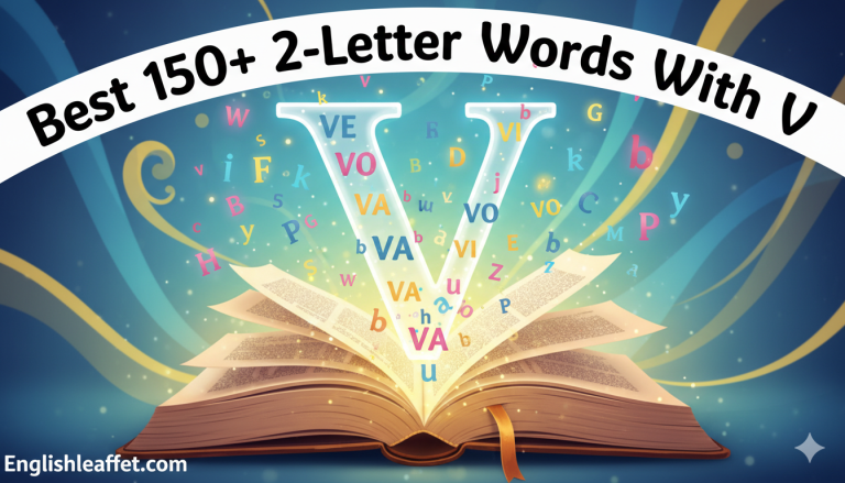 Best 150+ 2 Letter Word With V – Quick Reference & Meaning 2026