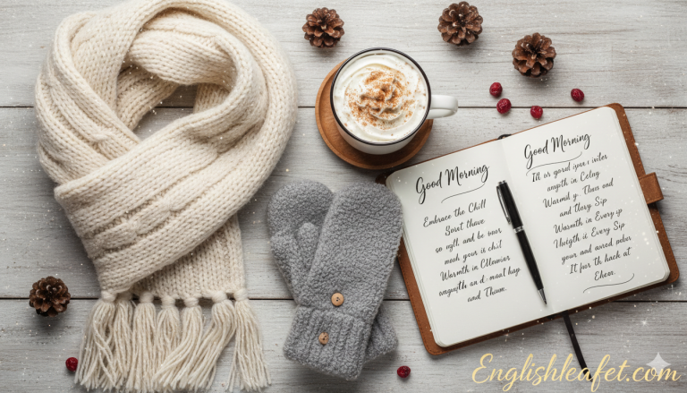 Best 150+ Good Morning Winter Tips, Quotes & Inspiring Lines 2026 Best 150+ Good Morning Winter Tips, Quotes & Inspiring Lines 2026