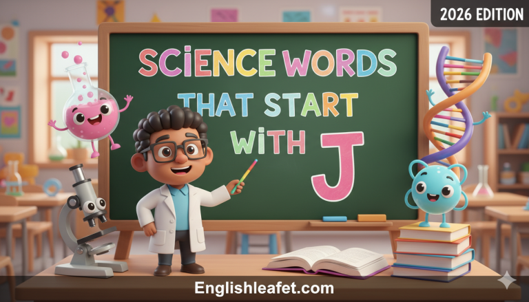 Top Science Words That Start With J You Should Know 2026