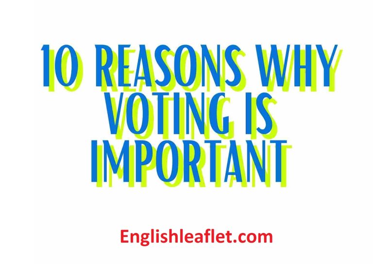 10 Reasons Why Voting Is Important for Your Future 2026