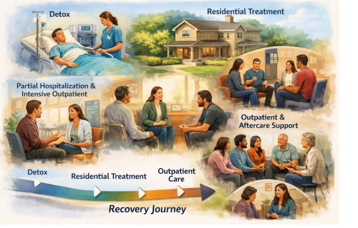 Understanding the Different Levels of Care in Addiction Recovery