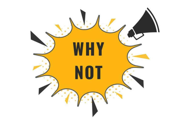 Why Not? The Powerful Reason You Should Start Today 2026
